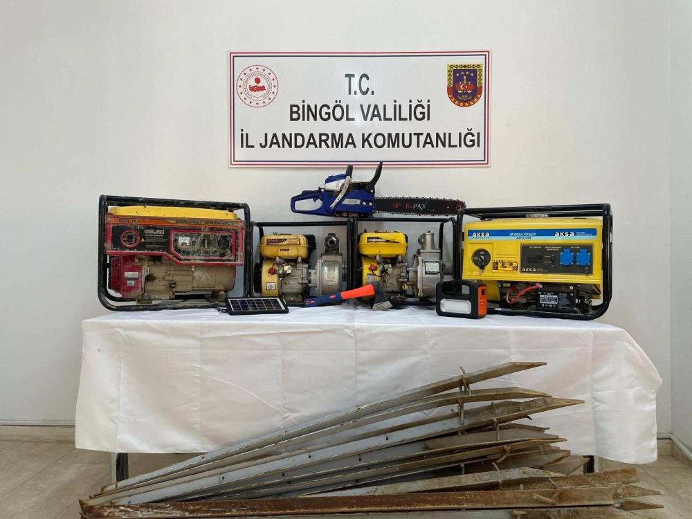 Bingöl'de 10 Ayrı Hırsızlık Olayına İlişkin 2 Kişi Tutuklandı