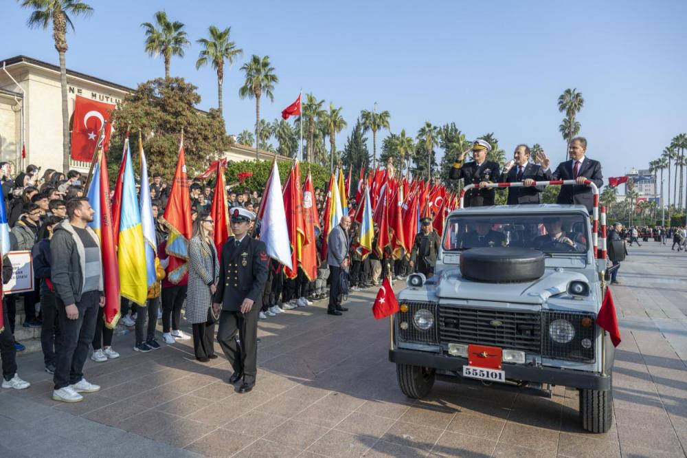 3 Ocak Mersin’in Düşman İşgalinden Kurtuluşunun 102. Yıl Dönümü Kentte Coşkuyla Kutlandı