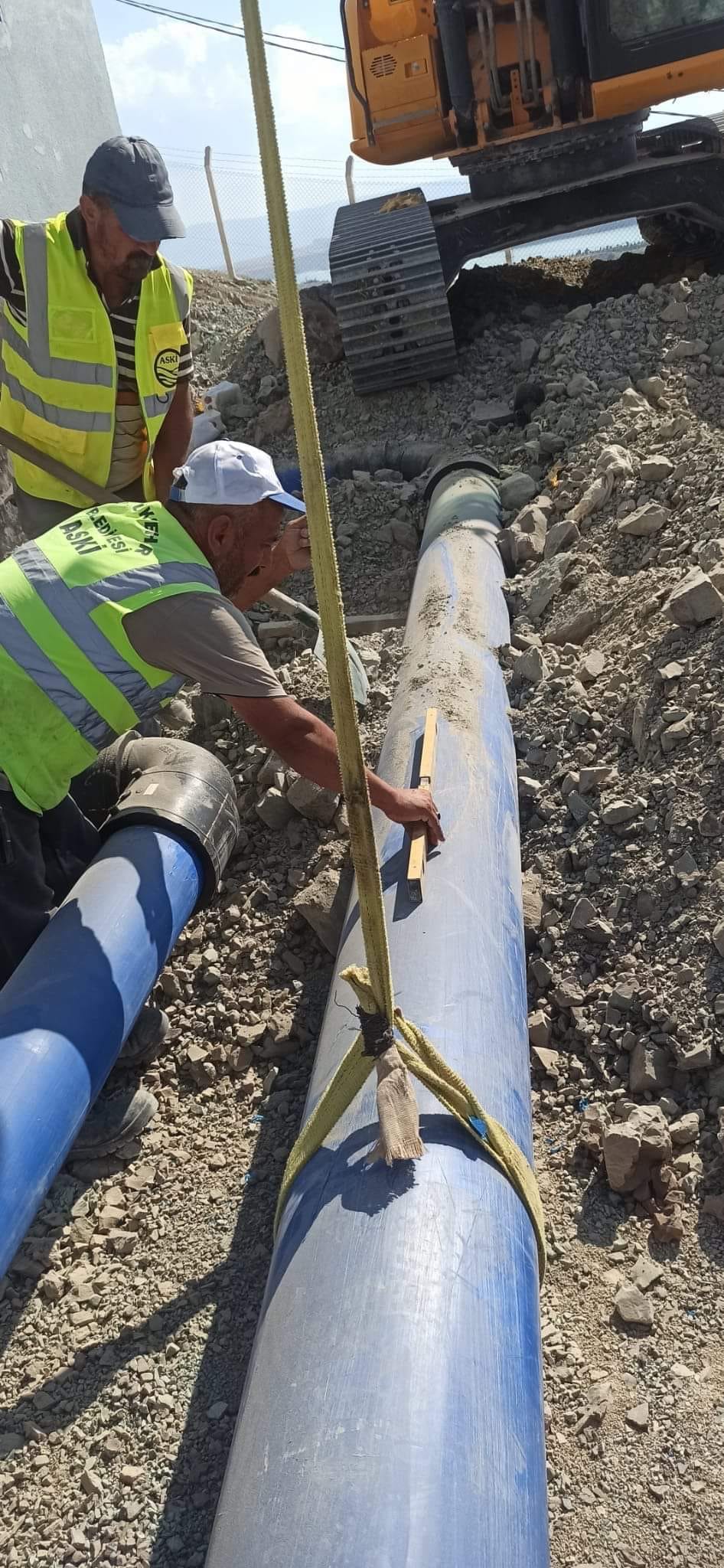 Ankara'nın Nallıhan ilçesinde Çayırhan Mahallesi'nde Su Depoları Devreye Alındı