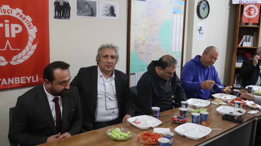 TİP Sultanbeyli İlçe Örgütü, Kahvaltı Programında Buluştu
